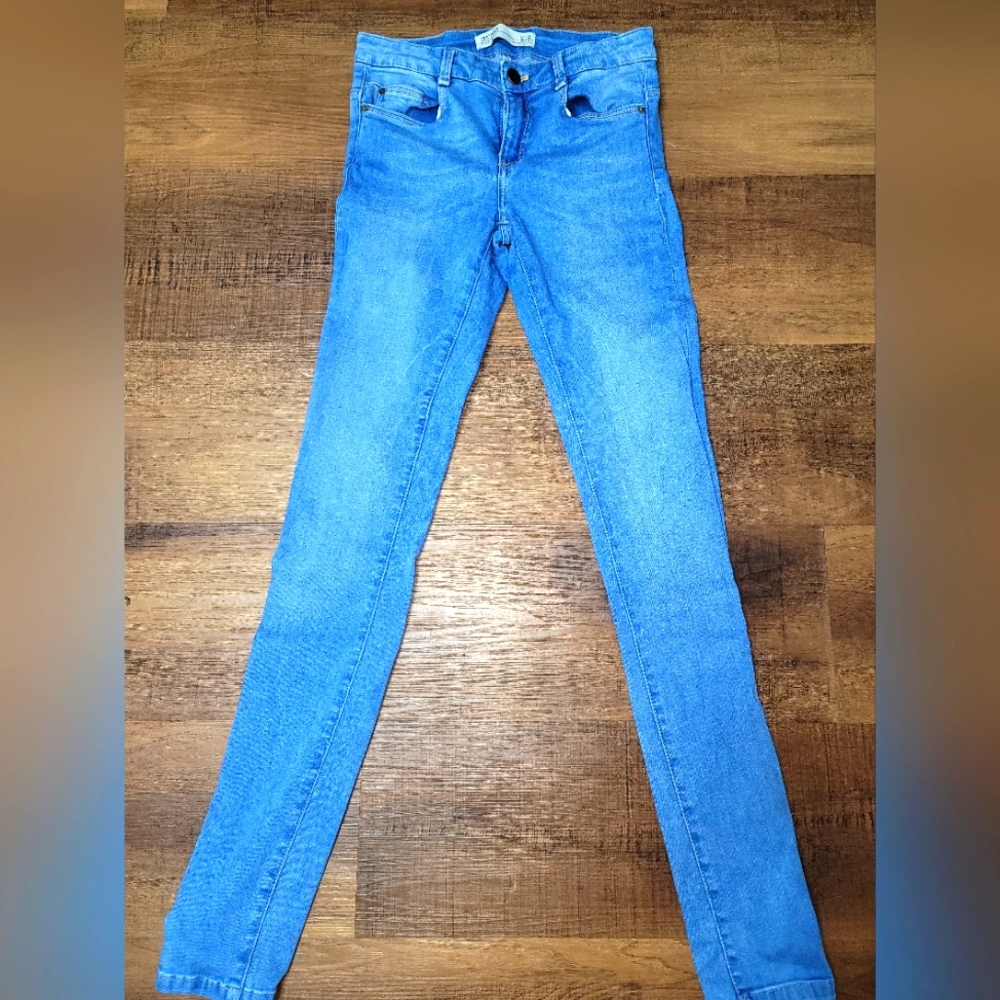ZARA TRAFALUC High Waist Skinny Jeans Size 4